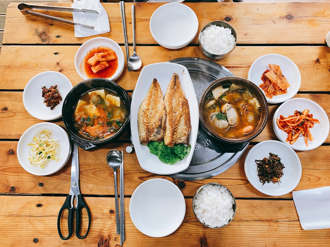 전통 식재료 및 다기 세트