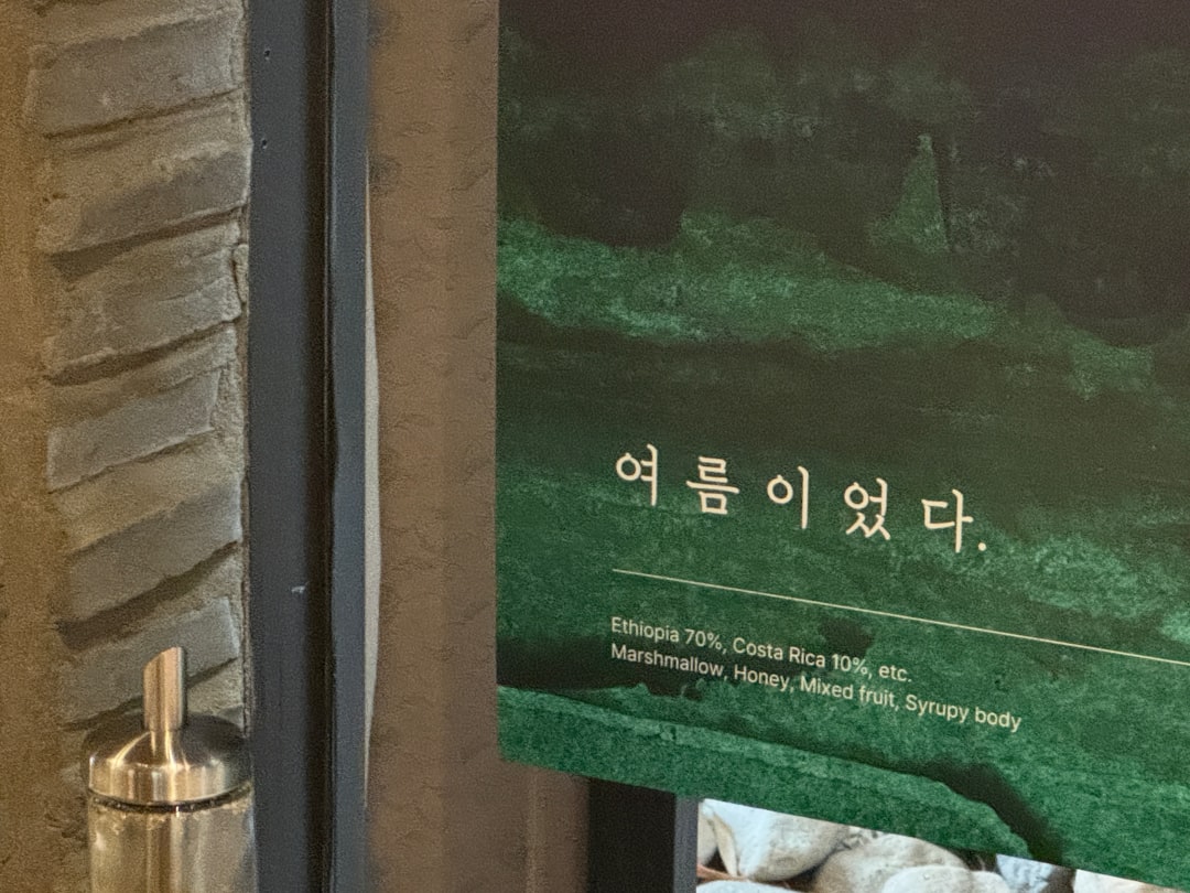 카페 투어 필수 아이템